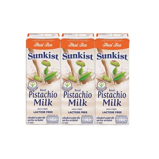 ภาพขนาดย่อของภาพหน้าปกสินค้าซันคิสท์ นมพิสทาชิโอ (รสชาไทย) 180 มล. ยกลัง Sunkist Thai Tea Pistachio milk 180 ml. Carton จากร้าน heritage_official บน Shopee