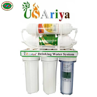 เครื่องกรองน้ำดื่ม 6 ขั้นตอน USAriya  ระบบ UF กรองระเอียดถึง 0.01ไมครอน กรองน้ำ สอาดมาก เครื่องกรองน้ำ 6ขั้น ไส้กรอง ดี