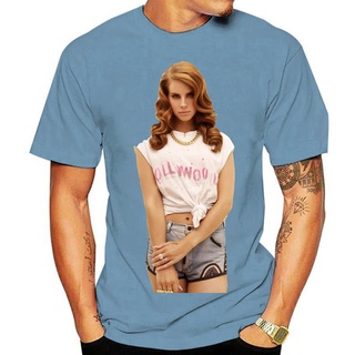 เสื้อยืดพิมพ์ลายแฟชั่น เสื้อยืด พิมพ์ลาย Lana Del Ray Signed TEE SHIRT Stena secret สําหรับผู้ชาย t69