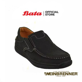 Bata WEINBRENNER รองเท้าลำลอง SPORT CASUAL แบบสวม สีดำ รหัส 8516755 Mencasual Fashion