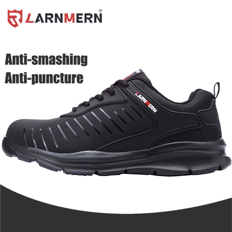 ภาพหน้าปกสินค้ารองเท้าเซฟตี้ Safety Shoes รองเท้านิรภัย หัวเหล็ก LARNMERN LM18120033