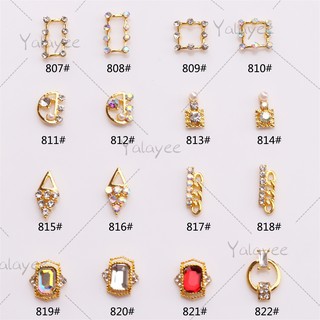Yalayee [Manicure Alloy Jewelry 807-822] เครื่องประดับตกแต่งเล็บ โลหะผสม สไตล์ญี่ปุ่น