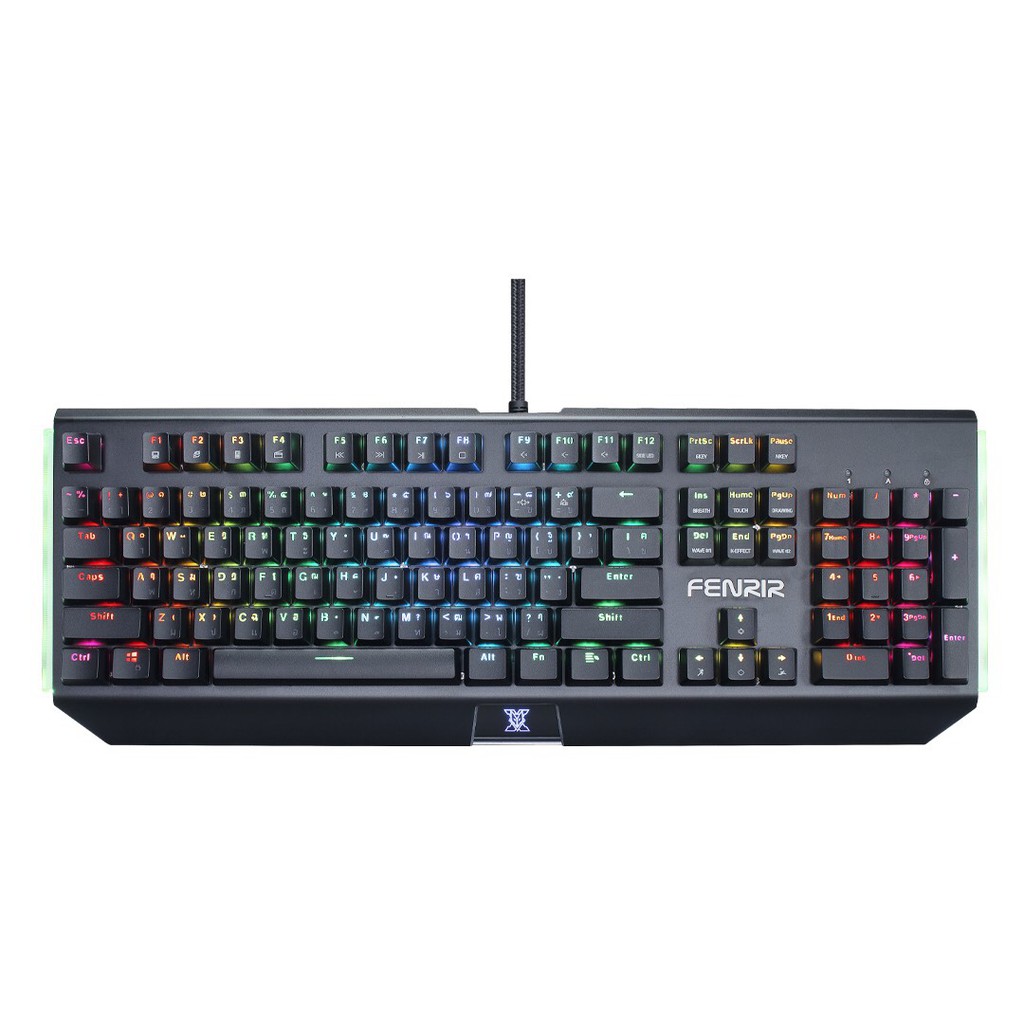 ภาพสินค้าคีย์บอร์ดเกมมิ่ง NUBWO-X27 FENRIR MECHANICAL GAMING KEYBOARD (ประกัน 2 ปี) จากร้าน pupukoy บน Shopee ภาพที่ 3