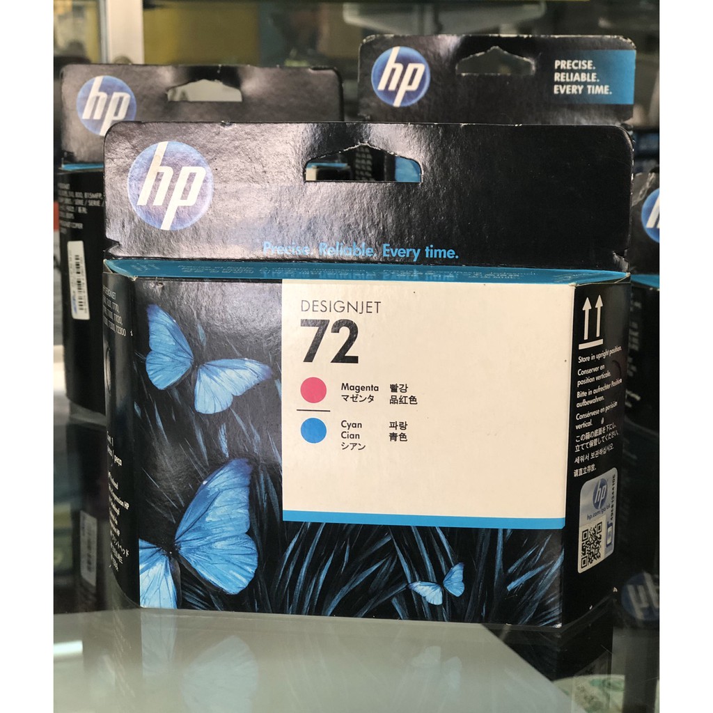 หมึกพิมพ์เอชพี HP72 Magenta and Cyan Printhead (C9383A) ลดล้างสต็อค ...