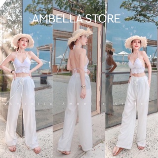 🧶AMBELLA 🧶ชุดเซทบรา กับกางเกง สุดชิค ใส่ไปเที่ยวสุดปัง หรือจะซื้อแยกก็มีขาย ราคาถูกมาก‼️