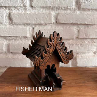 ศาลาจิ๋วไม้ ศาลจิ๋ว แบบมินิมอล (Mini Spirit House) by Fisher man