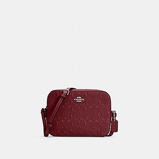 กระเป๋าสะพาย Coach MINI CAMERA BAG IN SIGNATURE LEATHER