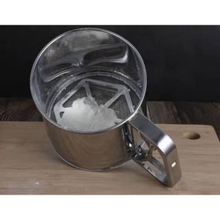 📌สินค้าลดแหลกส่งท้ายปี📌📍Cup Stainless Flour Sifter แก้วสแตนเลสร่อนแป้ง📍