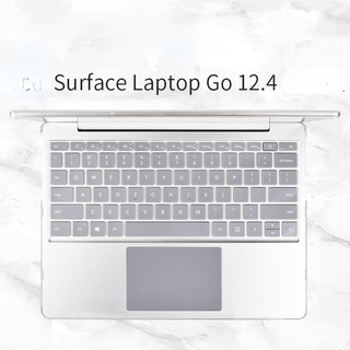 ฟิล์มป้องกันคีย์บอร์ด สําหรับแล็ปท็อป Microsoft Surface Laptop Go 12.4 นิ้ว