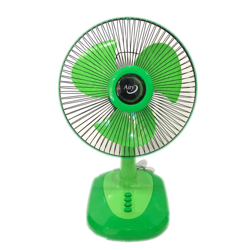 พัดลมตั้งโต๊ะ 12 นิ้ว Airy /Desk Fan (สีเขียว) Shopee Thailand