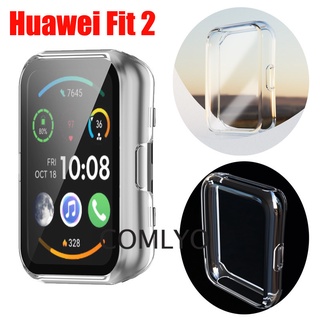 สินค้า Huawei Fit 2 Fit2 เคสสมาร์ทวอทช์ สร้อยข้อมือ กันชน เคสป้องกัน TPU นิ่ม