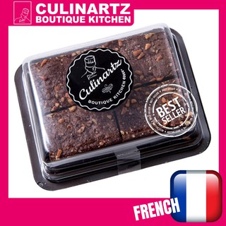 Premium Dark Chocolate Brownies(Individual pack) บราวนี่สไตล์ฝรั่งเศสดารค์ช็อกโกแลตแท้ By Culiartz Boutique Kitchen
