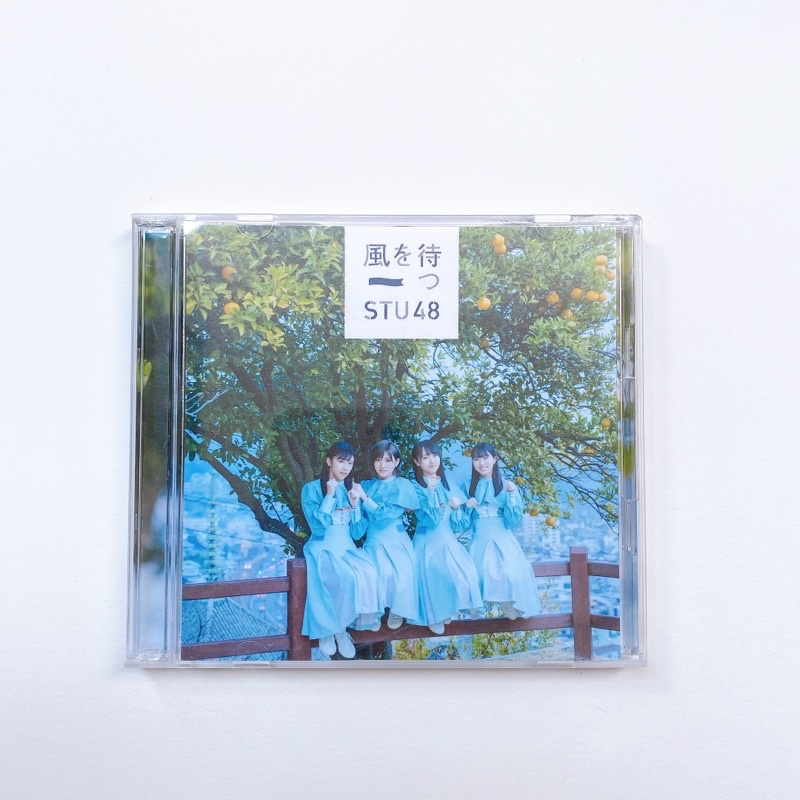 stu48-cd-dvd-single-kaze-wo-matsu-limited-edition-แผ่นแกะแล้ว-ไม่มีโอบิ