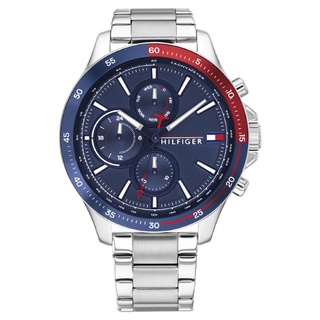 โปรโมชั่น : TOMMY HILFIGER BANK รุ่น TH1791718 นาฬิกาข้อมือผู้ชาย