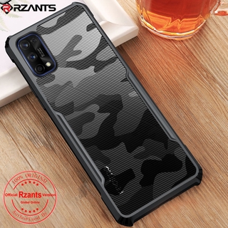 Rzants Acrylic PC+TPU Armor Case For OPPO Realme 7 4G / 7 Pro Shockproof Camouflage Back Cover