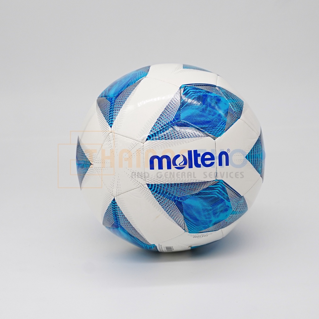 ภาพหน้าปกสินค้าลูกฟุตบอล molten F4A1000 ลูกฟุตบอลหนังเย็บ เบอร์4 100% รุ่นใหม่ จากร้าน thaibasshop บน Shopee