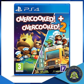 ภาพหน้าปกสินค้าOvercooked + Overcooked 2 Ps4 Game แผ่นแท้มือ1!!!!! (Overcooked 1+2 Ps4)(Overcooked Ps4)(Overcook Ps4) ที่เกี่ยวข้อง