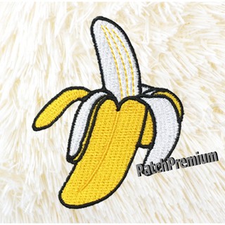 กล้วย - ตัวรีด (Size M) ตัวรีดติดเสื้อ