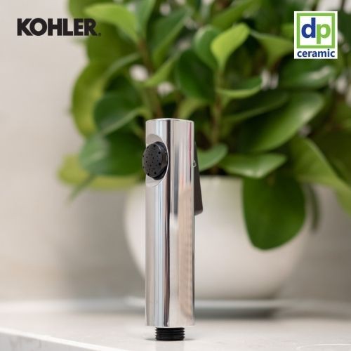 kohler-สายฉีดชำระ-พร้อมสายอ่อน-ขอแขวนเเบบติดผนัง-รุ่น-คัฟ-k-98100x-cp