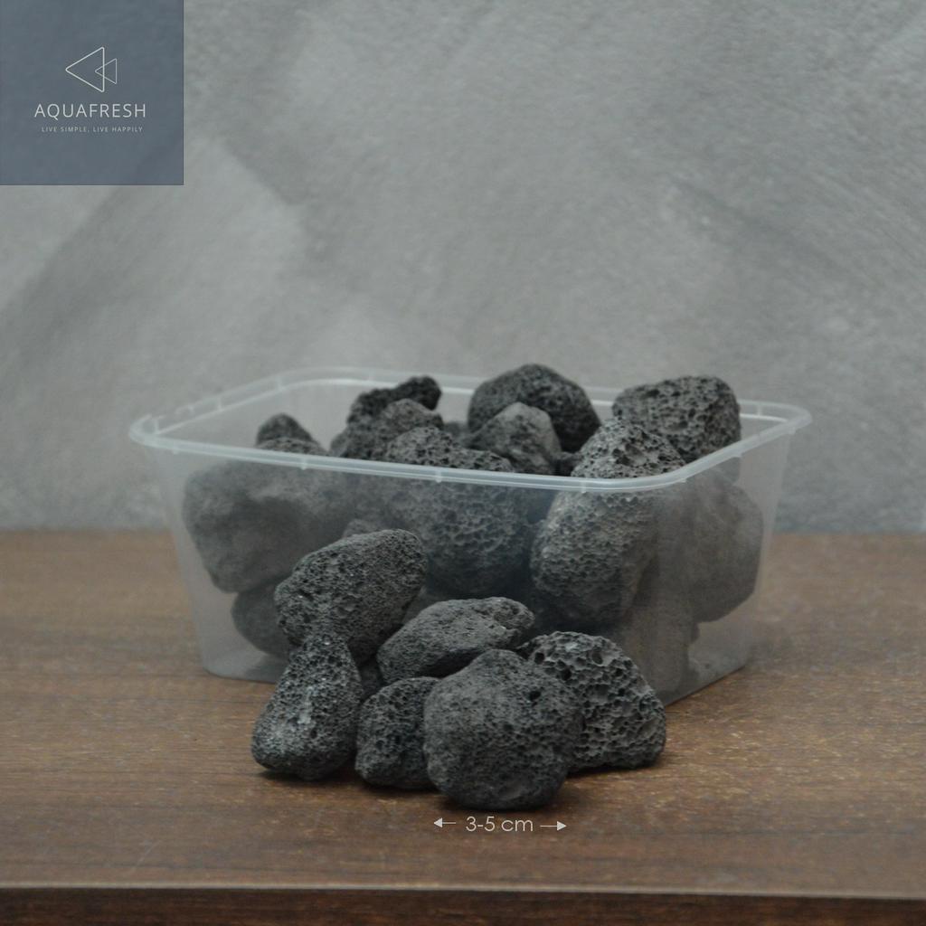 black-lava-stone-หินแบล็คลาวา-หินภูเขาไฟสำหรับตกแต่งตู้ปลา-หินพันต้นไม้