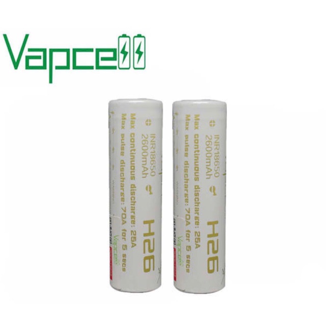 h26-vapcell-inr18650-2600mah2ก้อน