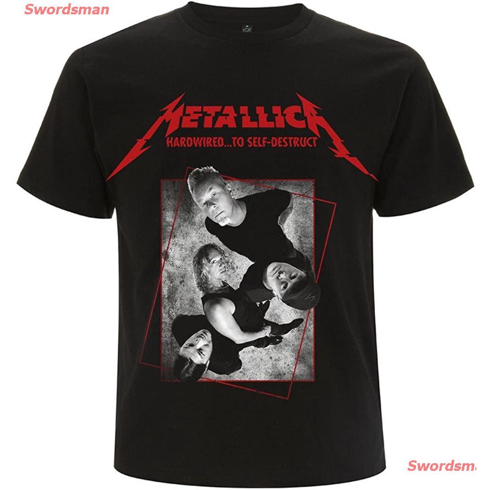 tshirtฝ้ายเสื้อยืดยอดนิยม-metallica-concrete-hardwired-to-self-destruct-official-tee-t-shirt-mens-unisex-popular-t-shirt