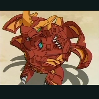 Bakugan Japanese Exclusive Pyrus Cross Dragonoid (spinning) #บาคุกัน