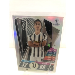 2020-21 Topps Chrome Match Attax UEFA Champions League Europa League Soccer Juventus