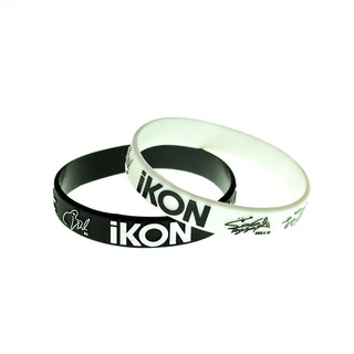 ภาพหน้าปกสินค้าริชแบรนด์ KPOP iKON Wristbrands 3D Print ที่เกี่ยวข้อง