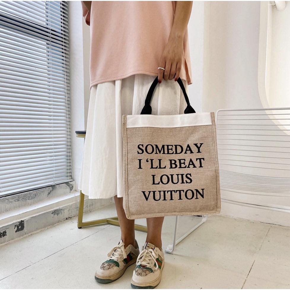 พร้อมส่ง-กระเป๋าช้อปปิ้ง-someday-ขนาด-33-12-35-cm-ราคา-120