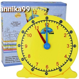 ภาพหน้าปกสินค้านาฬิกา ช่วยสอนเรื่องเวลา  Telling Time ที่เกี่ยวข้อง