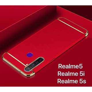 Case Realme 5i / Realme 5 / Realme 5s เคสเรียวมี5/5เอส/5ธรรมดา เคสประกบหัวท้าย เคสประกบ3 ชิ้น เคสกันกระแทก สวยและบางมาก