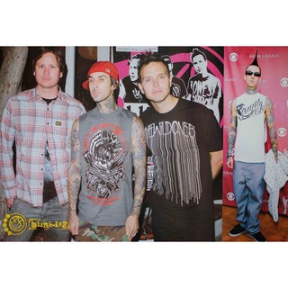 โปสเตอร์ วง ดนตรี Blink-182 บลิงก์-182 ภาพ วงดนตรี โปสเตอร์ติดผนัง โปสเตอร์สวยๆ poster