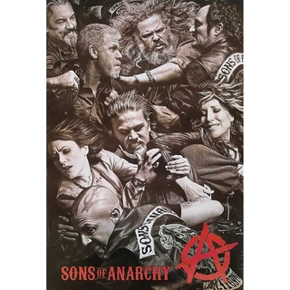 โปสเตอร์ หนัง Movie Sons of Anarchy บุตรแห่งอนาธิปไตย โปสเตอร์ติดผนัง โปสเตอร์สวยๆ ภาพติดผนัง poster ส่งEMSด่วนให้เลยค่ะ