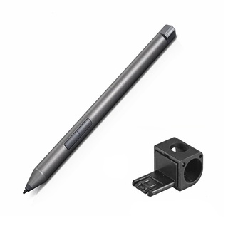 Pressure Sensitive Aluminum Alloy Touch Screen Drawing Writing Pen with Holder Active Stylus Pencil for Lenovo Tablet No