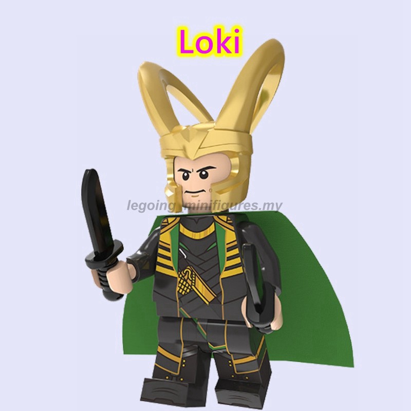 ของเล่นตัวต่อฟิกเกอร์-loki-thor-captain-america-iron-man-marvel-endgame-ขนาดเล็ก-สําหรับเด็ก