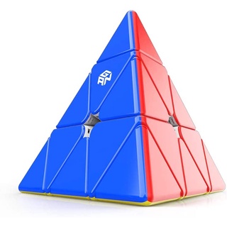 Gan Pyraminx ลูกบาศก์แม่เหล็ก 36 ลูกบาศก์ ทรงสามเหลี่ยม พีระมิด ความเร็วสูง (มาตรฐาน)