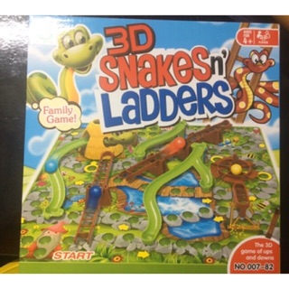 ภาพหน้าปกสินค้าเกมบันไดงู 3มิติ snakes n’ ladders 3D เกมกระดาน บันได snake ที่เกี่ยวข้อง