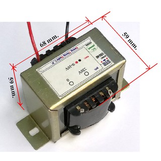หม้อแปลง AC220V-AC10V/1A#TRANSFORMER#แปลง 220VAC เป็น 10VAC (1 Amp)