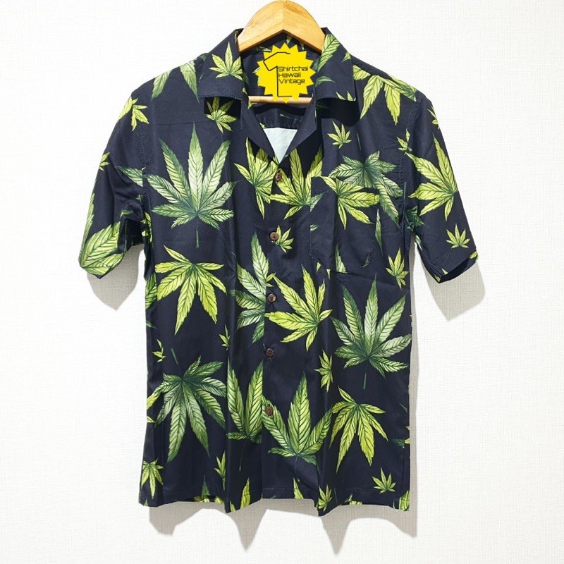 เสื้อฮาวาย-สายใบ-สายเขียว-hawaii