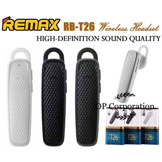 REMAX RB-T26 Wireless version 4.2 high-definition sound quality สินค้าของแท้ 100%