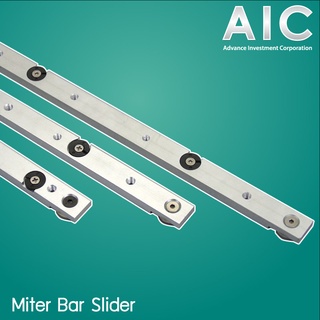T-Track Slide Bar มีล้อเลื่อน 300/450mm @ AIC ผู้นำด้านอุปกรณ์ทางวิศวกรรม