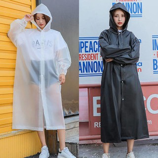 เสื้อกันฝนแฟชั่นสไตล์เกาหลี - EVA Raincoat เสื้อกันฝน