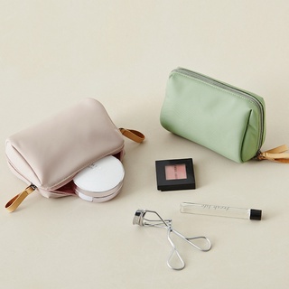 กระเป๋าเครื่องสําอาง กระเป๋าคลัทช์ ขนาดเล็ก แบบพกพา สไตล์เกาหลี สําหรับผู้หญิง
