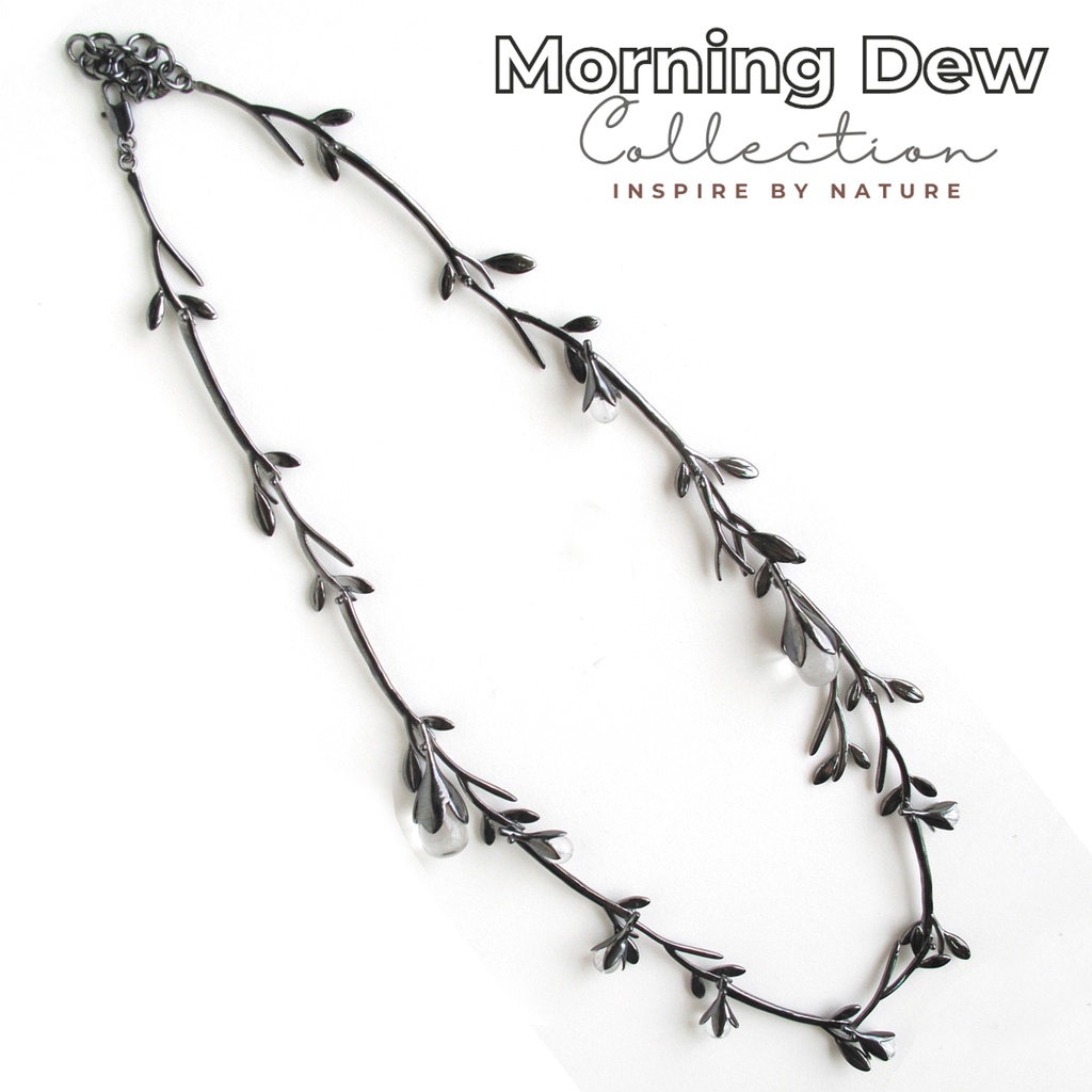 aztique-สร้อยคอหยดน้ำค้าง-morning-dew-พลอยควอตซ์ใส-quartz-necklace-md