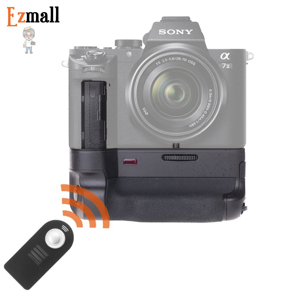 แบ็ตเตอรี่กริ๊ป(Battery Grip)+ IR Remote สำหรับกล้อง Mirrorless Full ...