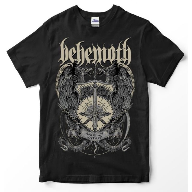 เสื้อยืดผ้าฝ้ายbehemoth-angelus-satani-เสื้อยืดพรีเมี่ยม-พิมพ์ลาย-behemoth-black-metal-burzum-dark-throne-mayhem-สําหรับ