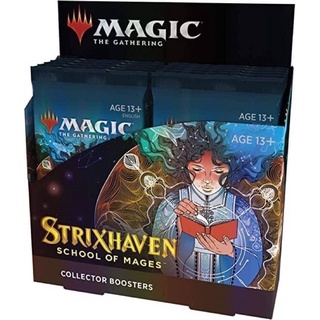 Magic The Gathering Strixhaven Collector Booster Box | 12 Packs (180 Magic Cards)