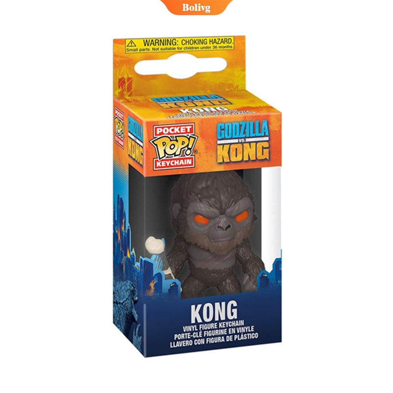 funko-พวงกุญแจฟิกเกอร์-godzilla-vs-kong-kong-ขนาด-2-นิ้ว-bolive-bolive-ของเล่นสําหรับเด็ก