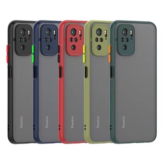 [พร้อมส่งจากไทย] เคสขอบสีหลังด้าน REDMI Redmi9T เคส Redmi note10 Redmi Note9 Redmi note10pro เคสโทรศัพท์ Redmi